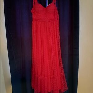 Hot pink Women's midi Dress